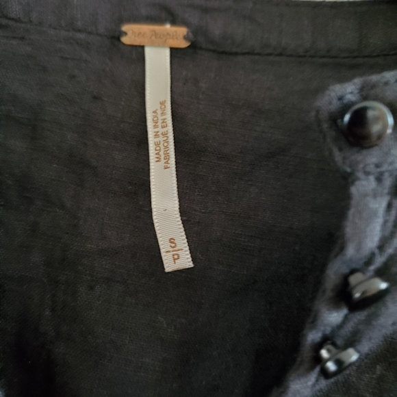 Free People Balloon Sleeve Shirt - Picture 8 of 8